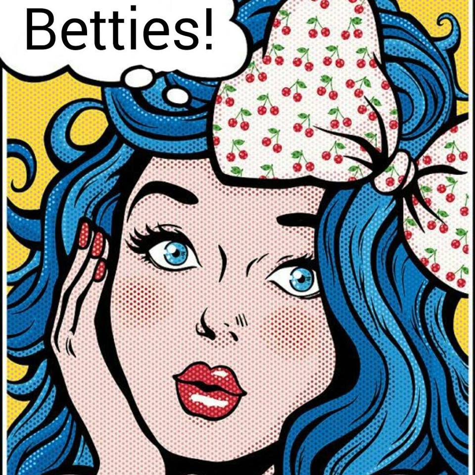A cartoon Betty. She loves going to Betties!